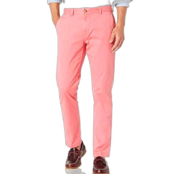 Vineyard Vines Breaker Jetty Red Straight Leg Classic Chino Pants Size 36 X 32 - Picture 2 of 12